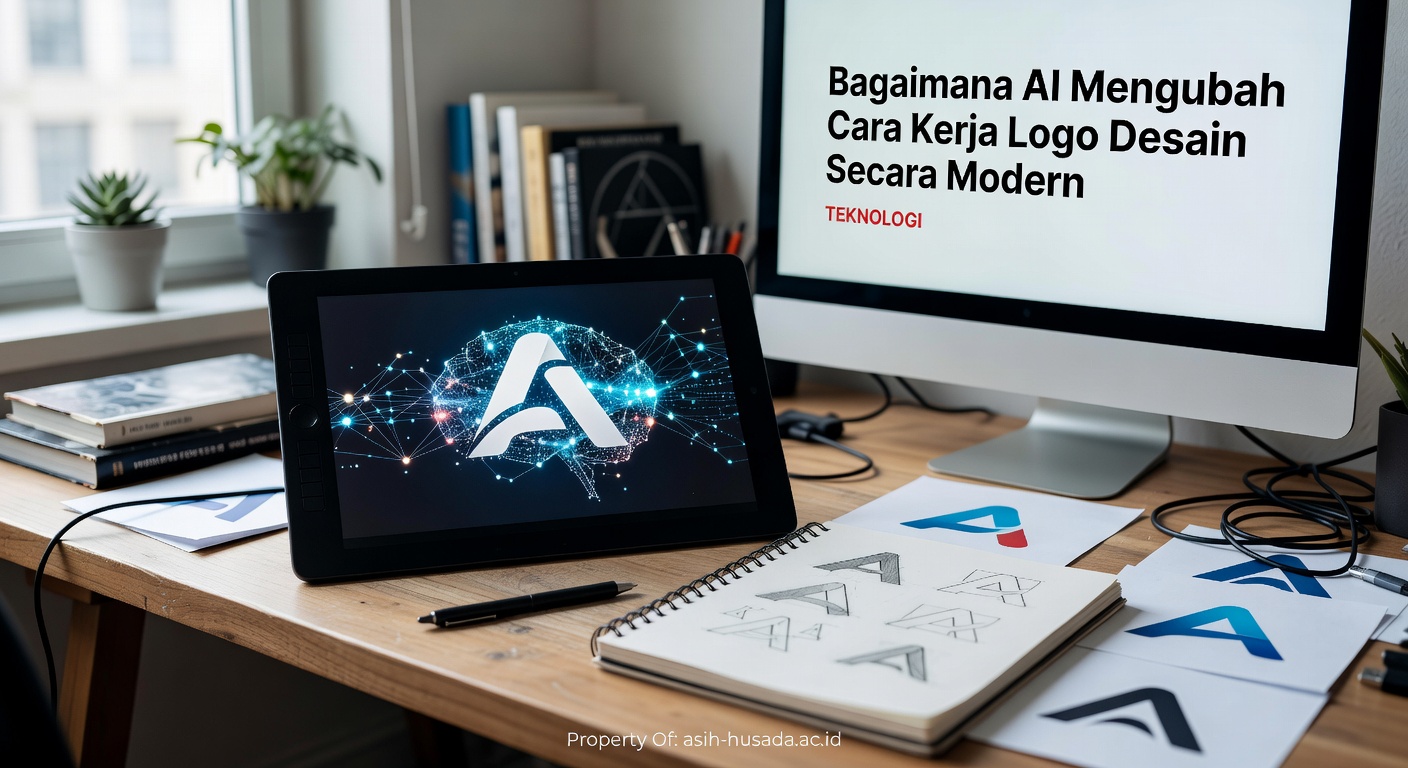 Bagaimana AI Mengubah Cara Kerja Logo Desain Secara Modern