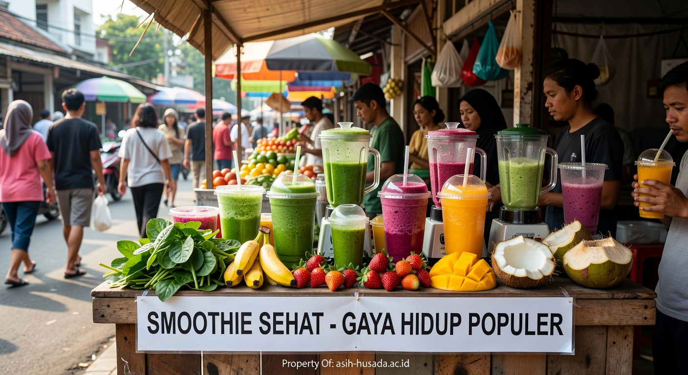 Smoothie Sehat Kini Jadi Gaya Hidup Populer di Indonesia