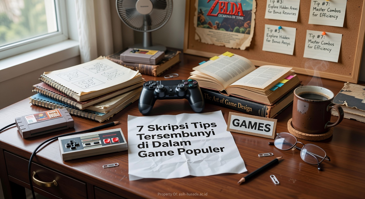 7 Skripsi Tips Tersembunyi di Dalam Game Populer