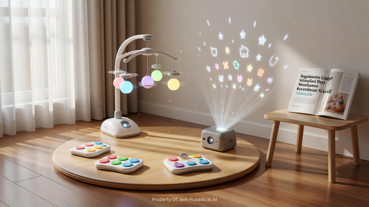 Bagaimana Gadget Stimulasi Bayi Membantu Kecerdasan Si Kecil