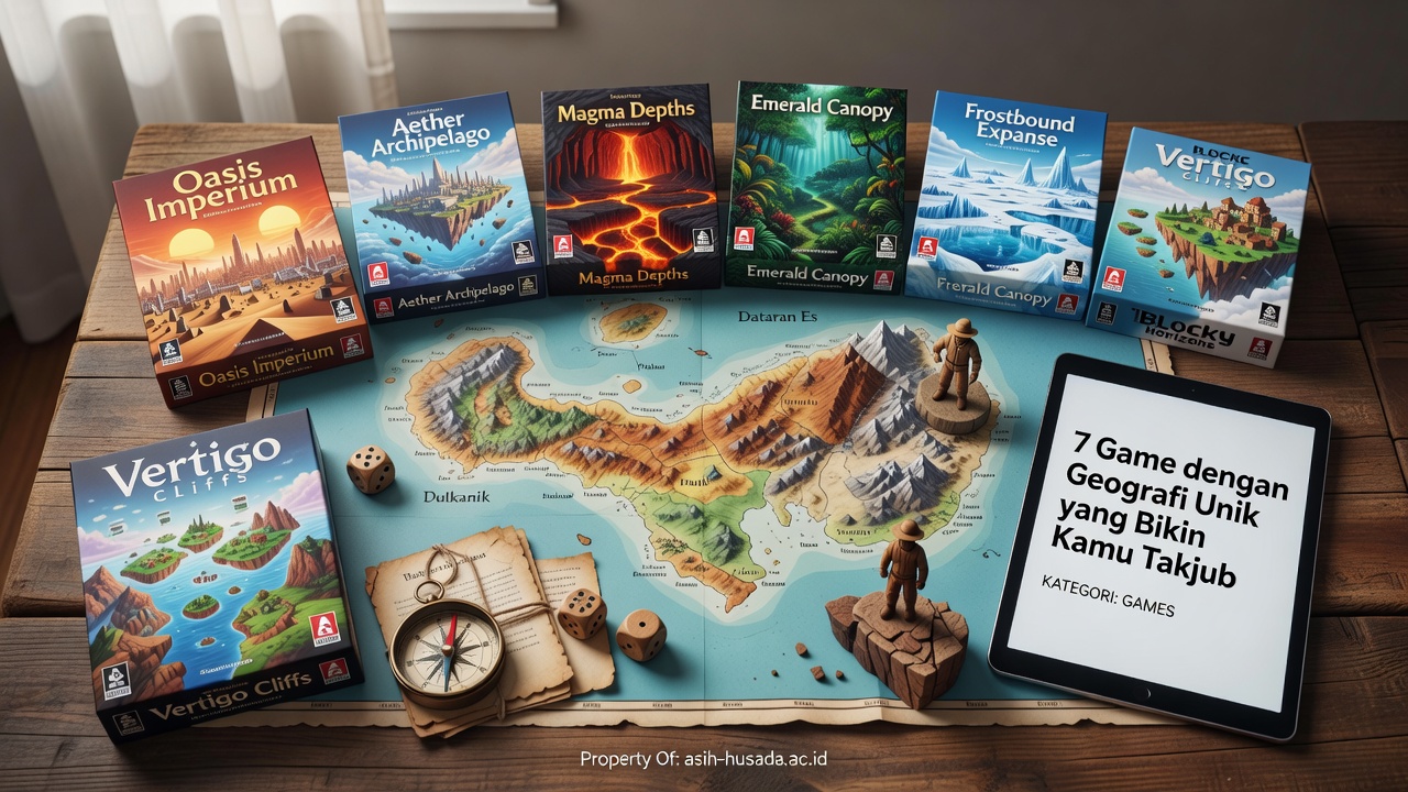 7 Game dengan Geografi Unik yang Bikin Kamu Takjub