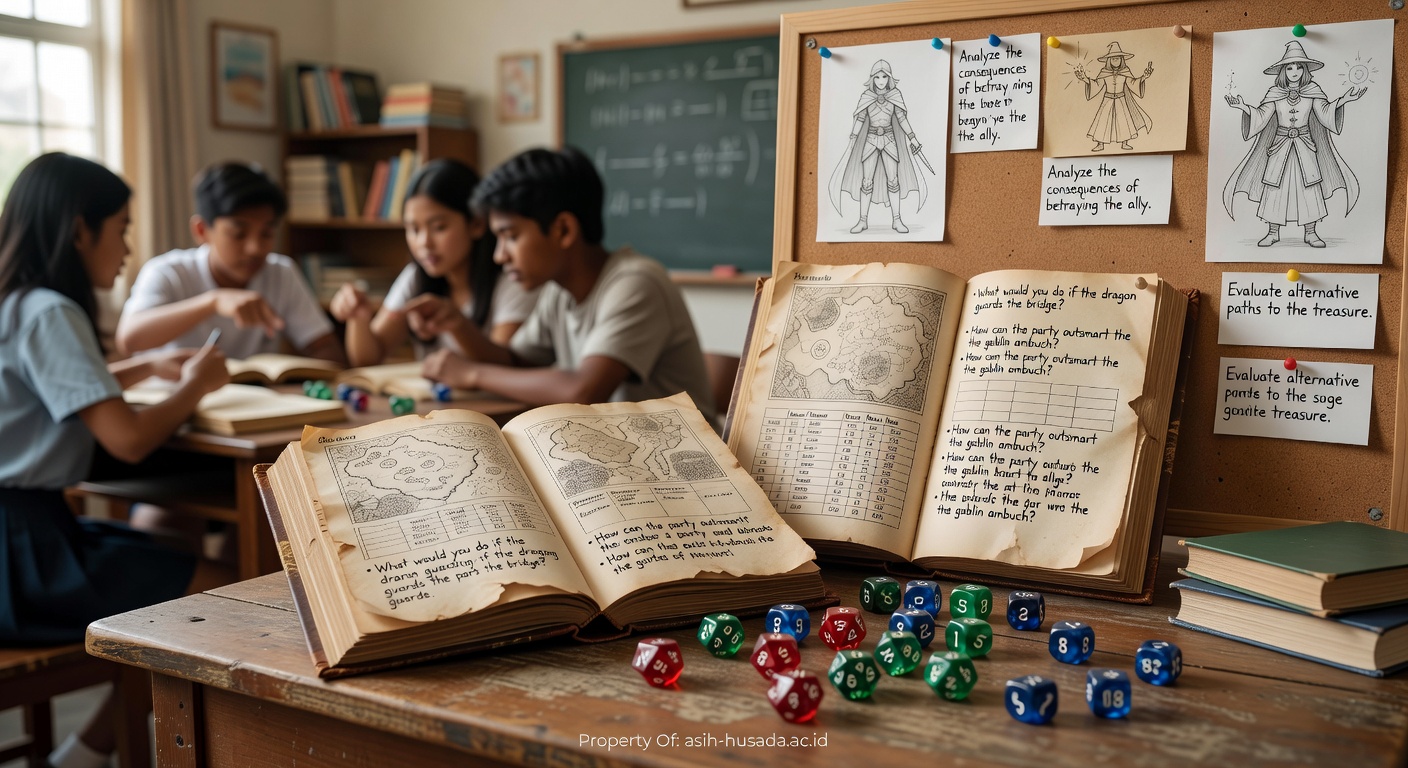 Cara RPG Game Meningkatkan Kemampuan Berpikir Kritis Siswa