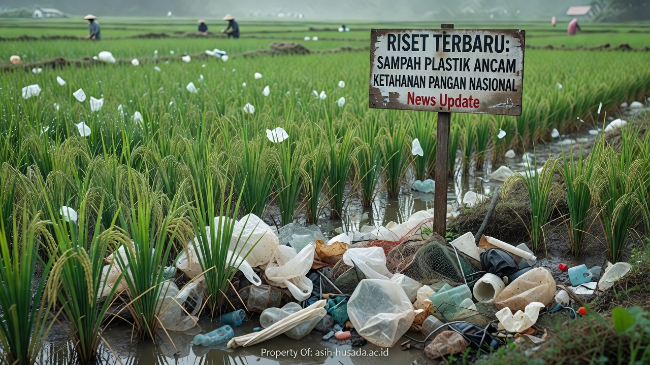 Riset Terbaru: Sampah Plastik Ancam Ketahanan Pangan Nasional