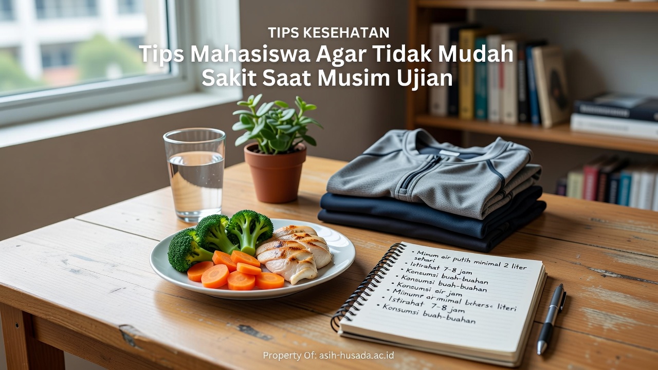 Tips Mahasiswa Agar Tidak Mudah Sakit Saat Musim Ujian