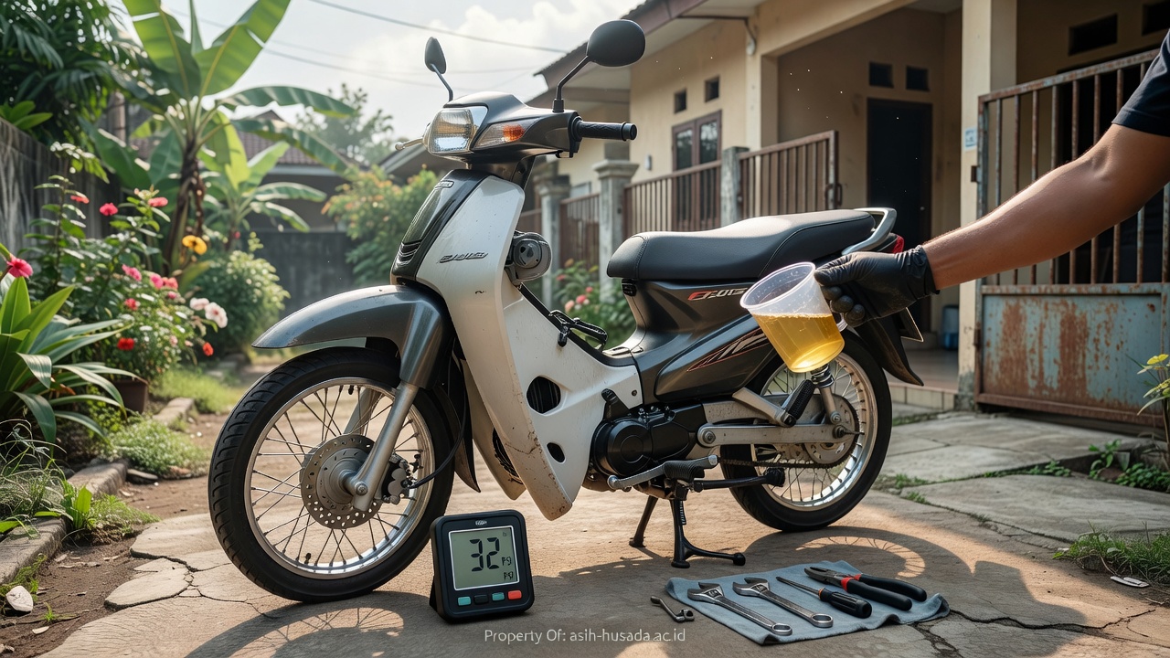 Motor Bebek Tips Hemat Bensin yang Terbukti Efektif